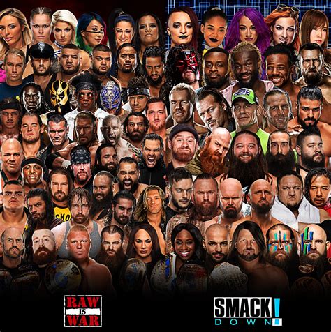 raw wrestlers list.